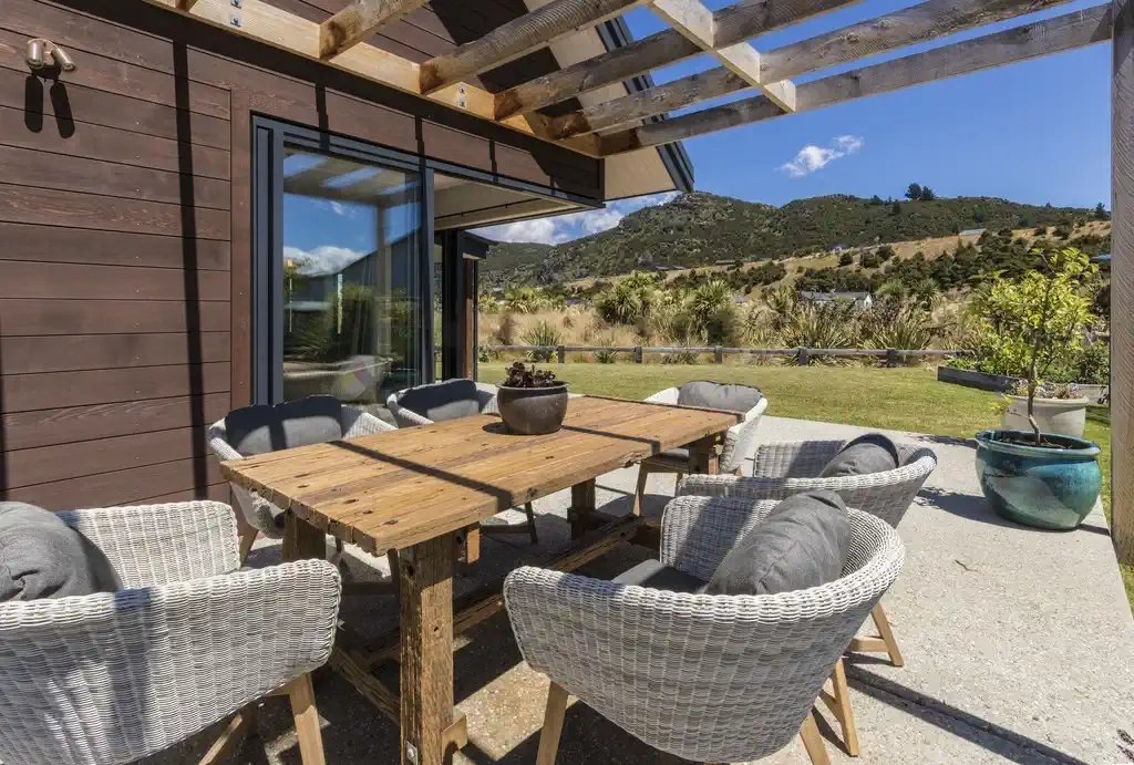 Hunt Place, open corner from the deck